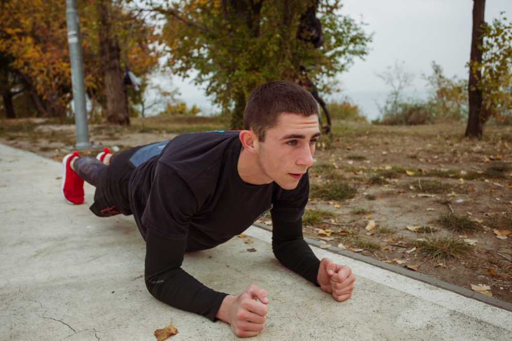 Military discount plank exercise